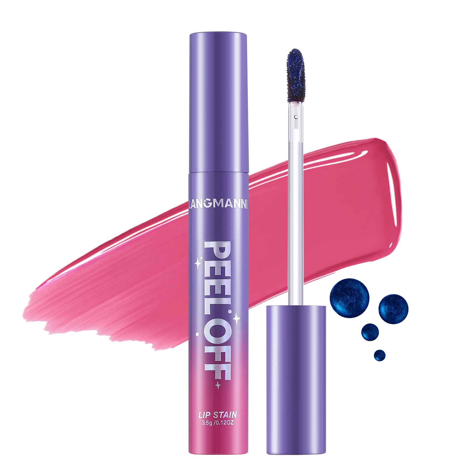 Jolilab Quick Lip Stain Peel Off,Wipe Off,Waterproof,Transfer proof,Highly Pigmented,Ultra Long Lasting Peel Off Lip Makeup With Matte finish for All-day Wear.(#03+04)