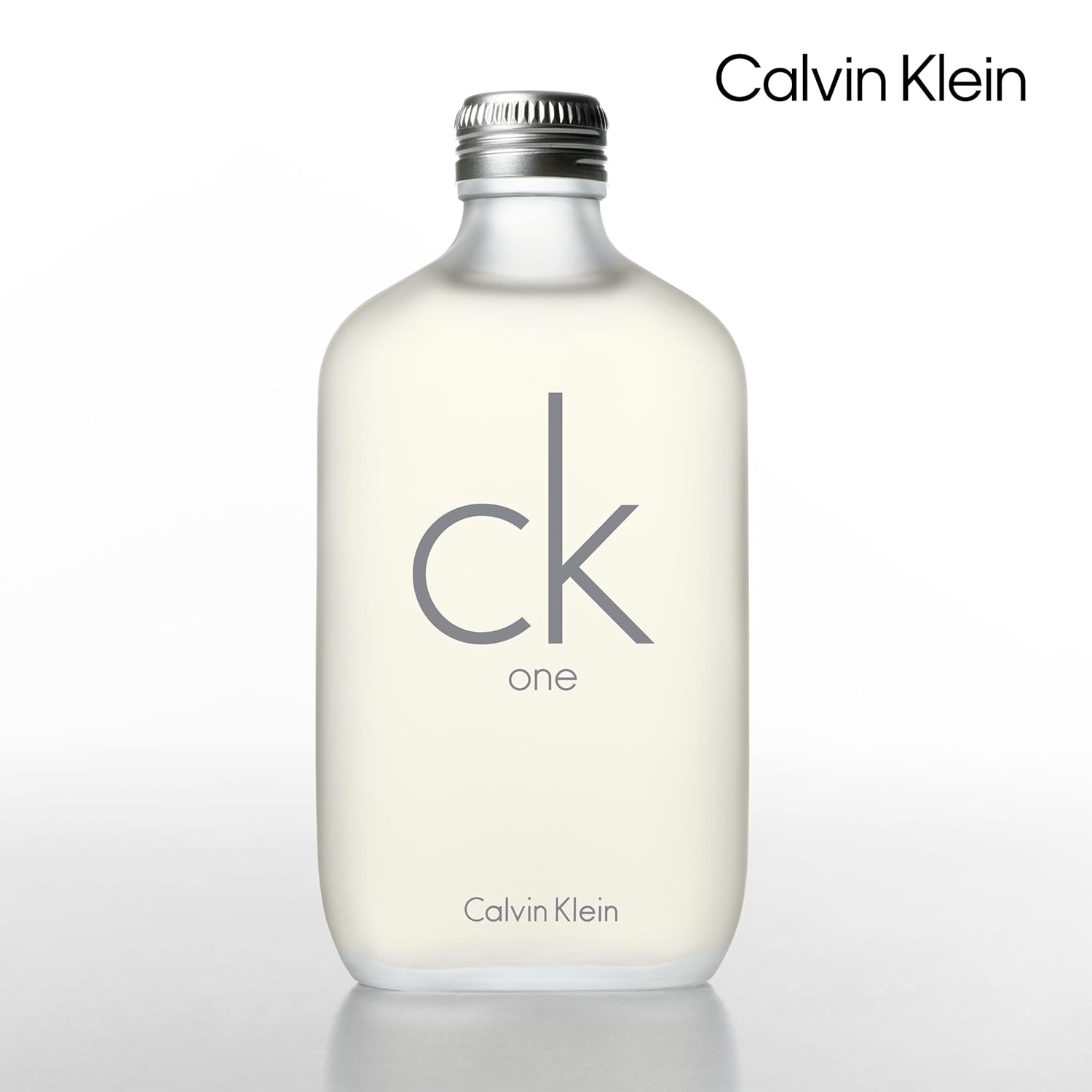 Calvin Klein CK One Eau de Toilette – Citrus Unisex Fragrance – With Notes of Green Tea, Bergamot, Cardamom, Violet & Amber – Luxury Unisex Perfumes – Long Lasting Fragrance
