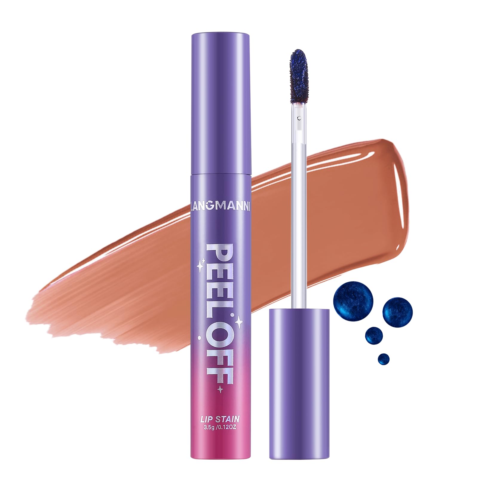 Jolilab Quick Lip Stain Peel Off,Wipe Off,Waterproof,Transfer proof,Highly Pigmented,Ultra Long Lasting Peel Off Lip Makeup With Matte finish for All-day Wear.(#03+04)