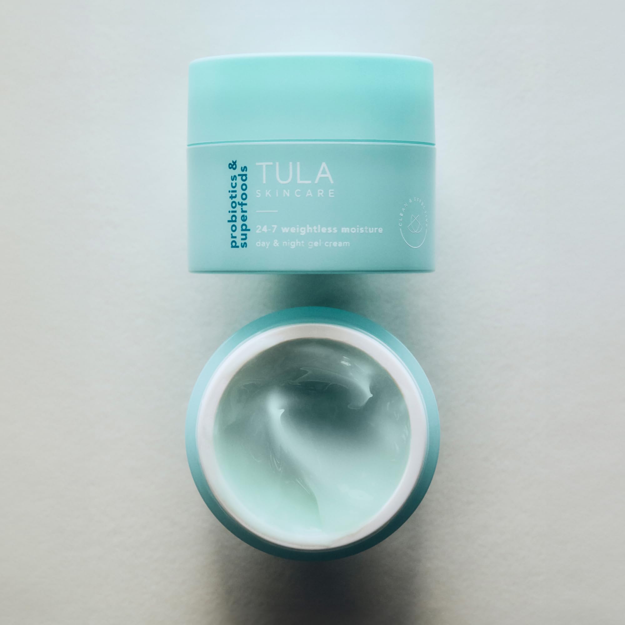 TULA Skin Care 24-7 Weightless Moisture Hydrating Day & Night Cream - Anti-Aging Lightweight Gel Cream Moisturizer for Face, Contains Watermelon & Blueberry Extract