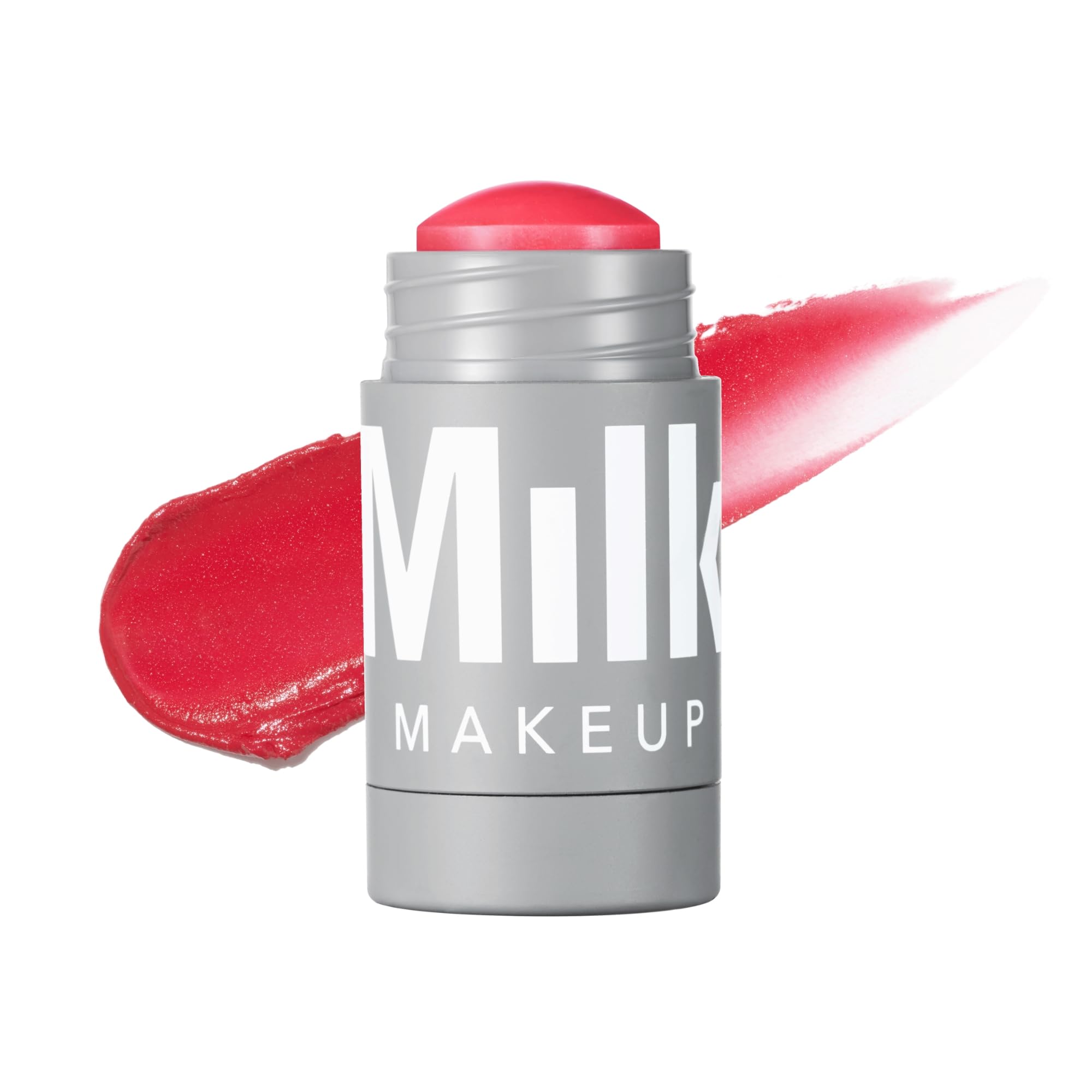 Milk Makeup Lip + Cheek Stick – Multi-Use Cream Blush + Lip Color with Mango Butter, Avocado Oil + Apricot Oil – Hydrating, Buildable, Long-Lasting, Vegan Formula – Werk, 0.21 oz
