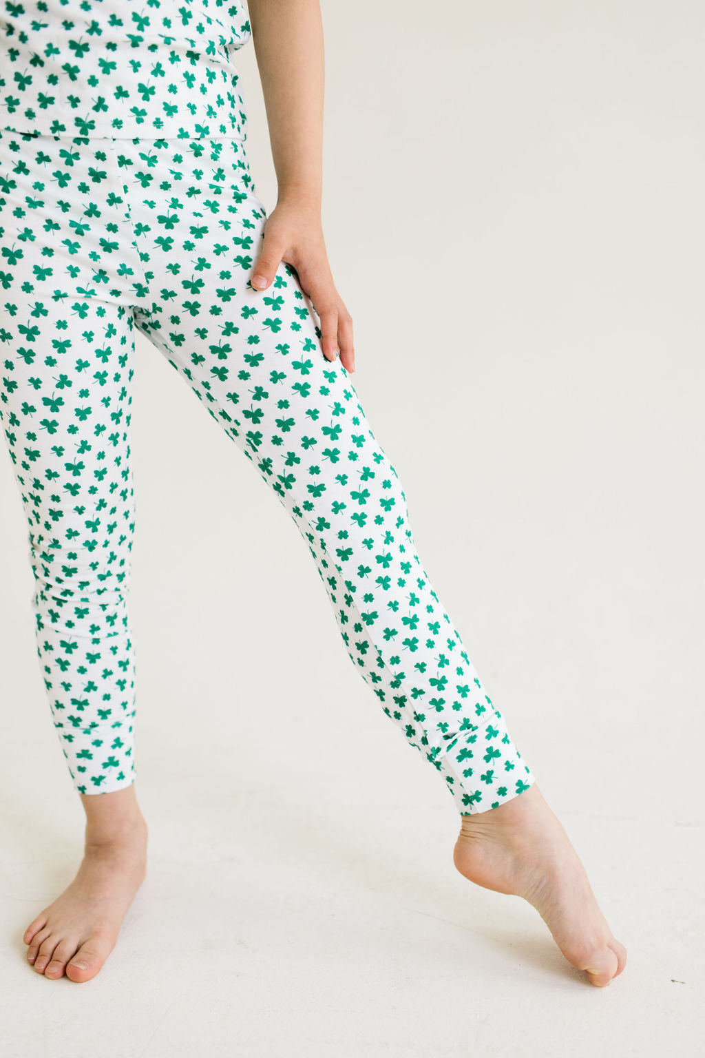 Short Sleeve Bamboo PJ - Shamrock