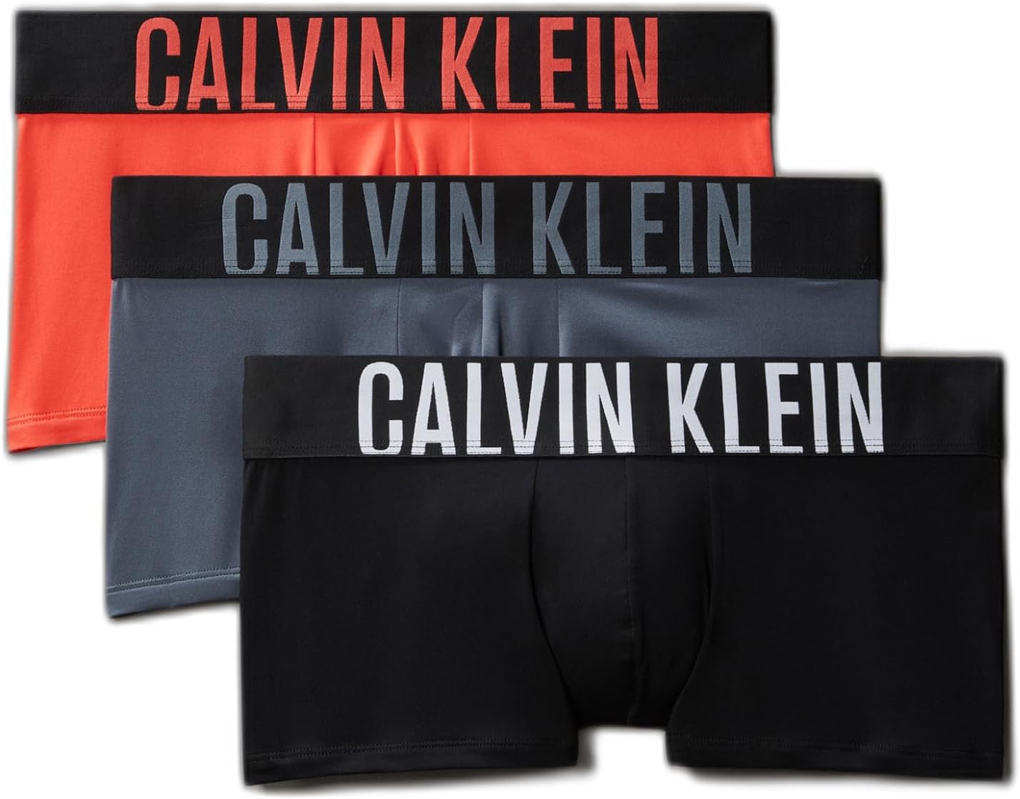 Calvin Klein Men's Intense Power 3-Pack Low Rise Trunk