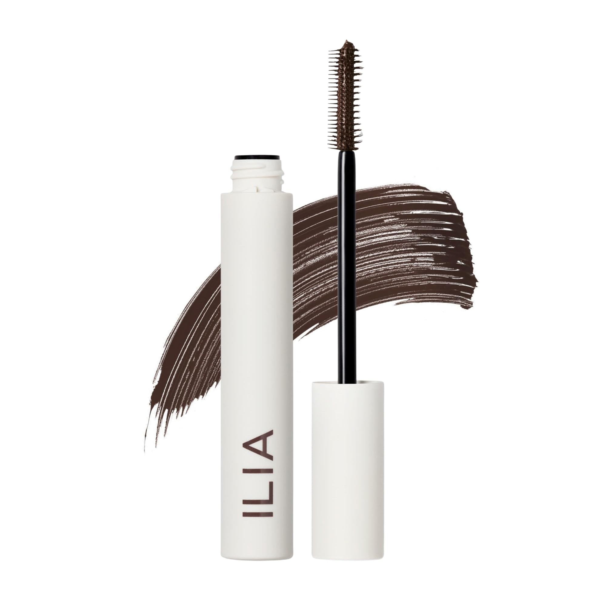 ILIA - Limitless Lash Mascara | Lightweight, Nourishing, Lengthening, Lifting | Flake + Smudge-Resistant | Non-Toxic, Cruelty-Free, Ophthalmologist-Tested, Safe For Sensitive Eyes (Soft Black)