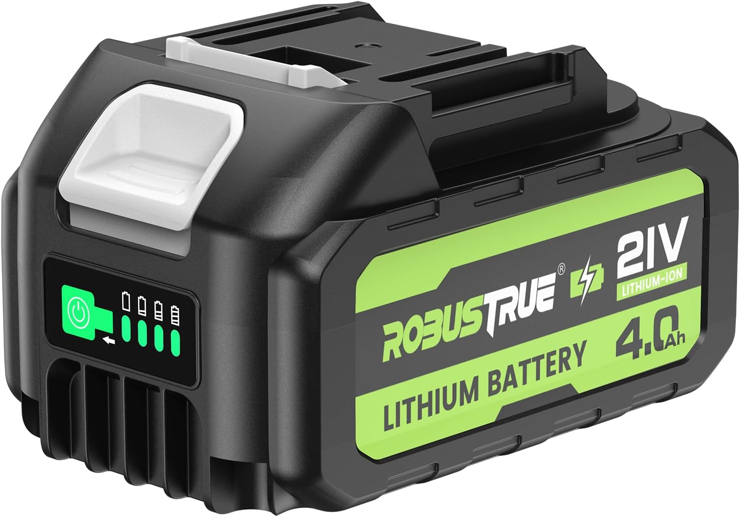 High Capacity 4.0Ah Battery for Impact Wrench, Long-Lasting Performance, Perfect Compatibility, Easy to Use, Universal for DIY and Professional Works