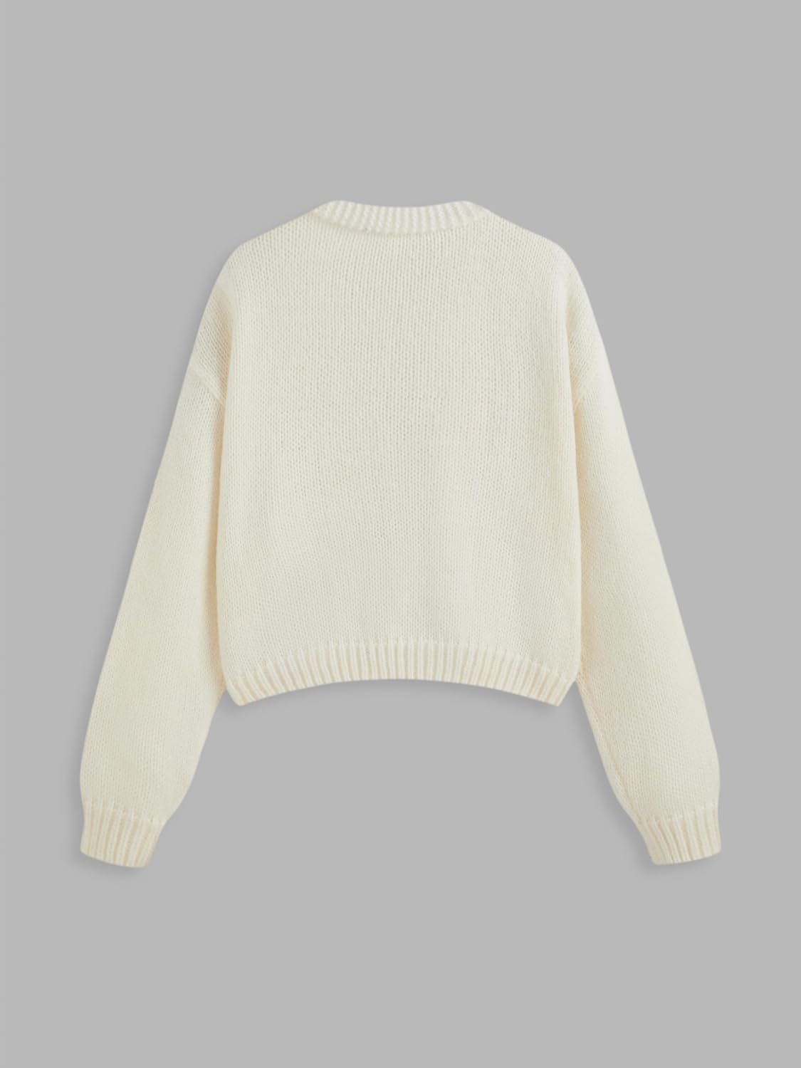 CIDER Women’s Floral Cropped Cardigan Cute Flower V Neck Button Down Trendy Sweater