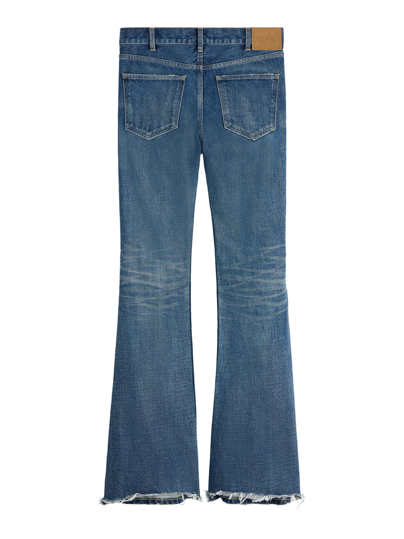 Celine Women Marco Jeans In Denim With Dark Union Wash