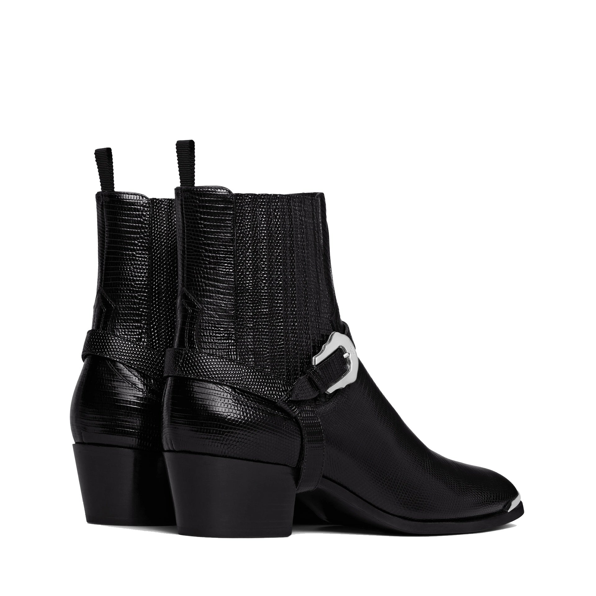 Celine Western Chelsea Isaac Harness Boots Men
