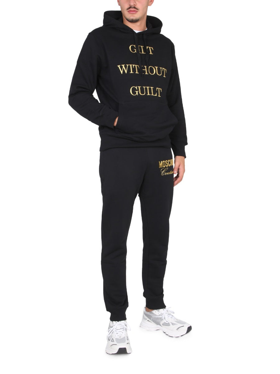 Moschino Men "Guilt Without Guilt" Sweatshirt