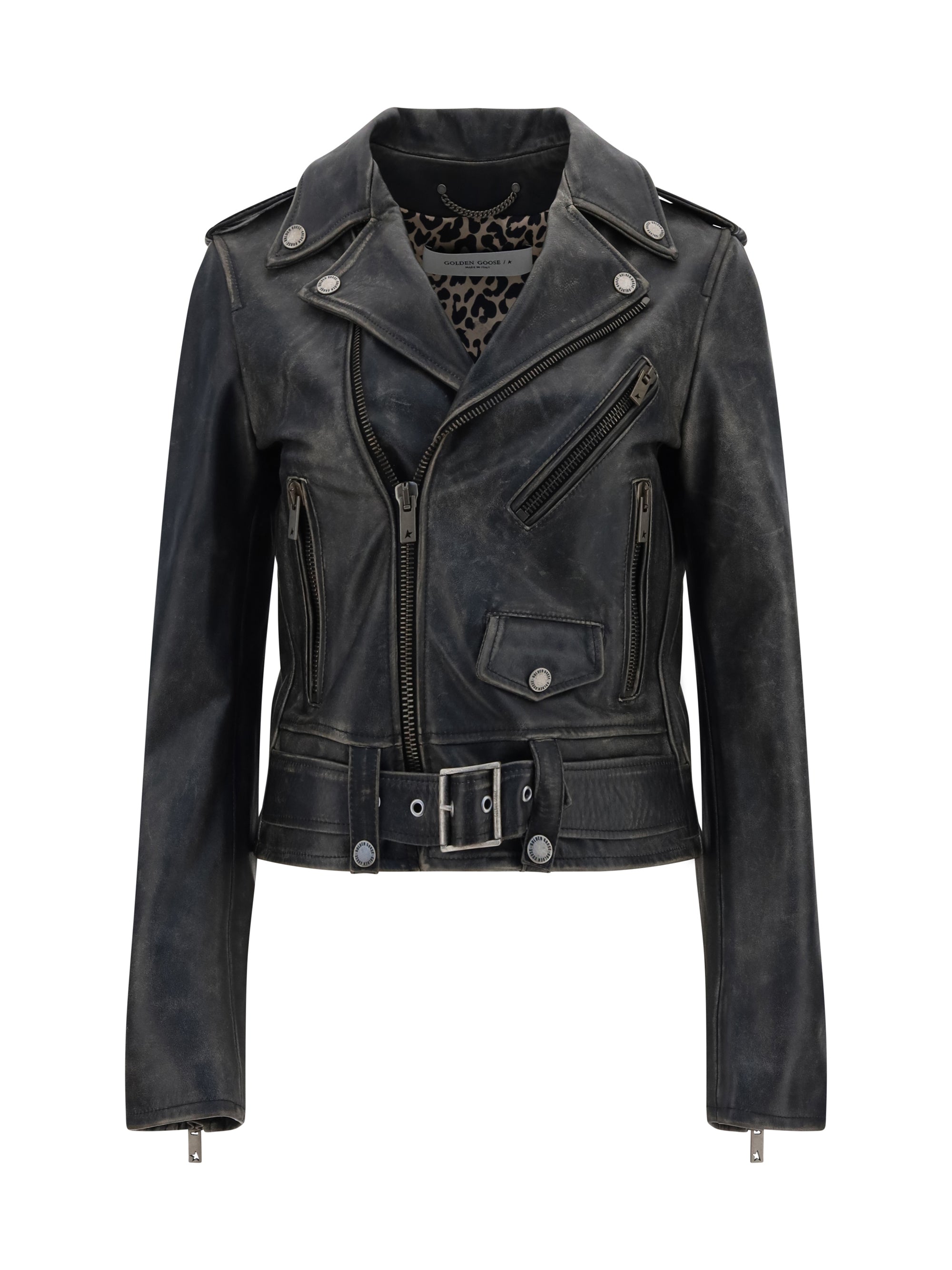 Golden Goose Women Leather Jacket
