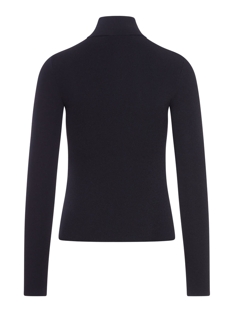 Balenciaga Women Viscose Nano Bb High Neck Sweater
