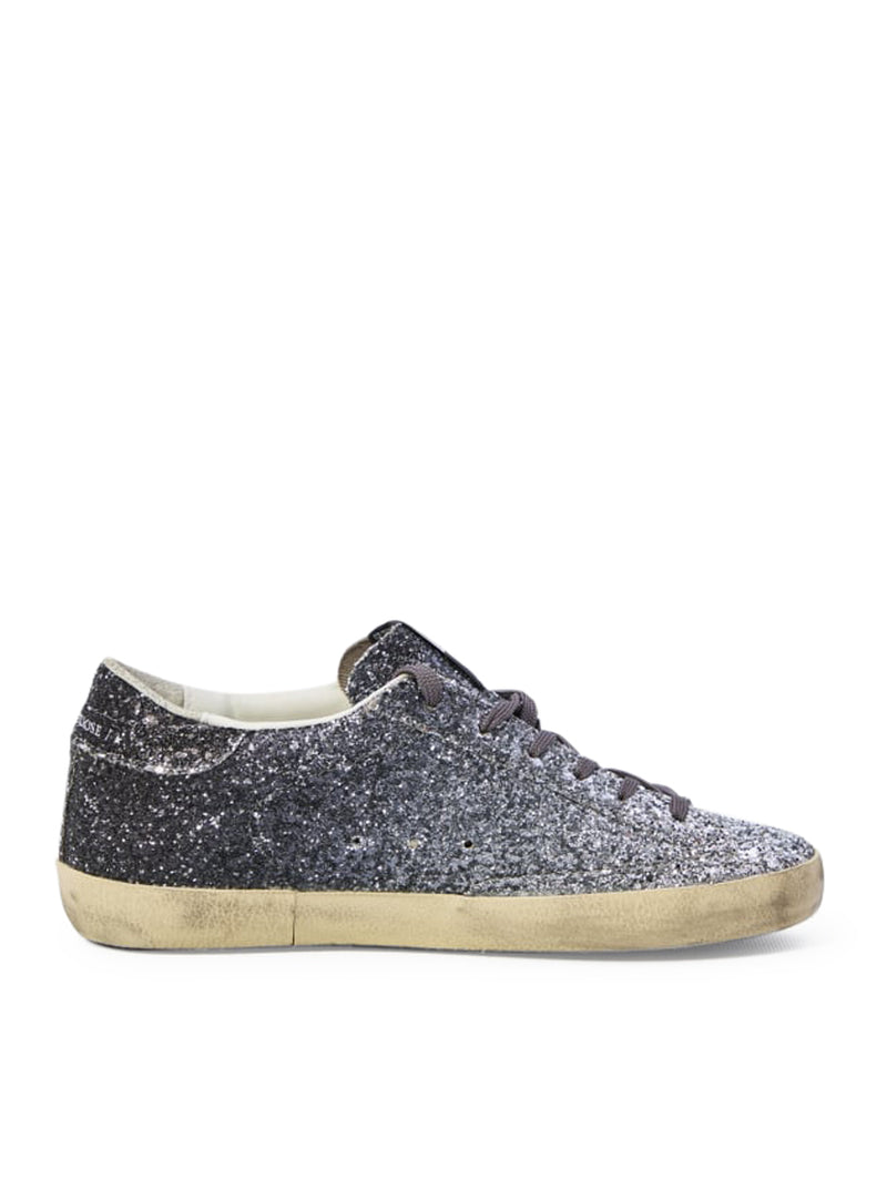 Golden Goose Deluxe Brand Women Super-Star Sneakers With Glitter