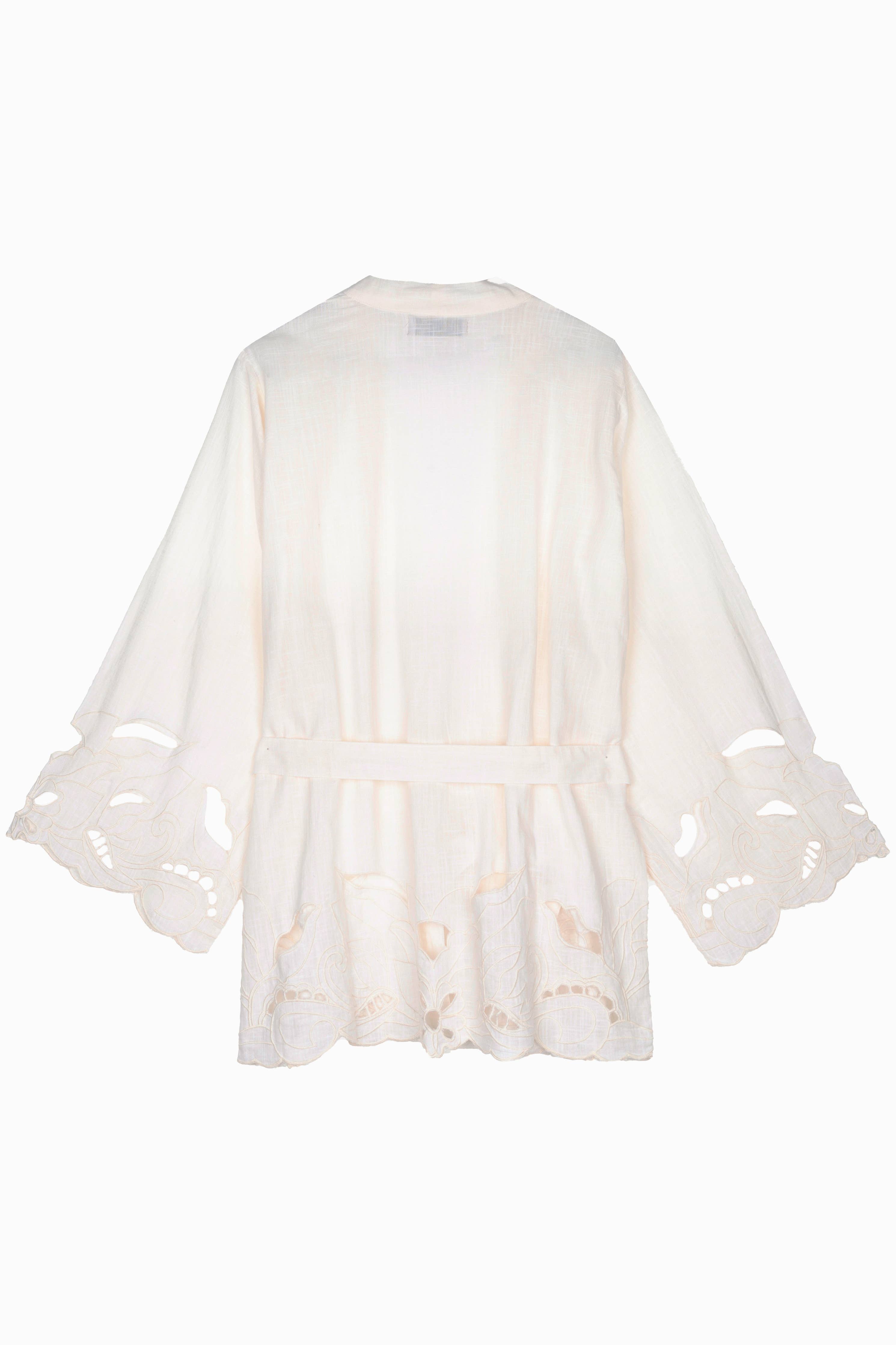 MONACO WHITE KIMONO