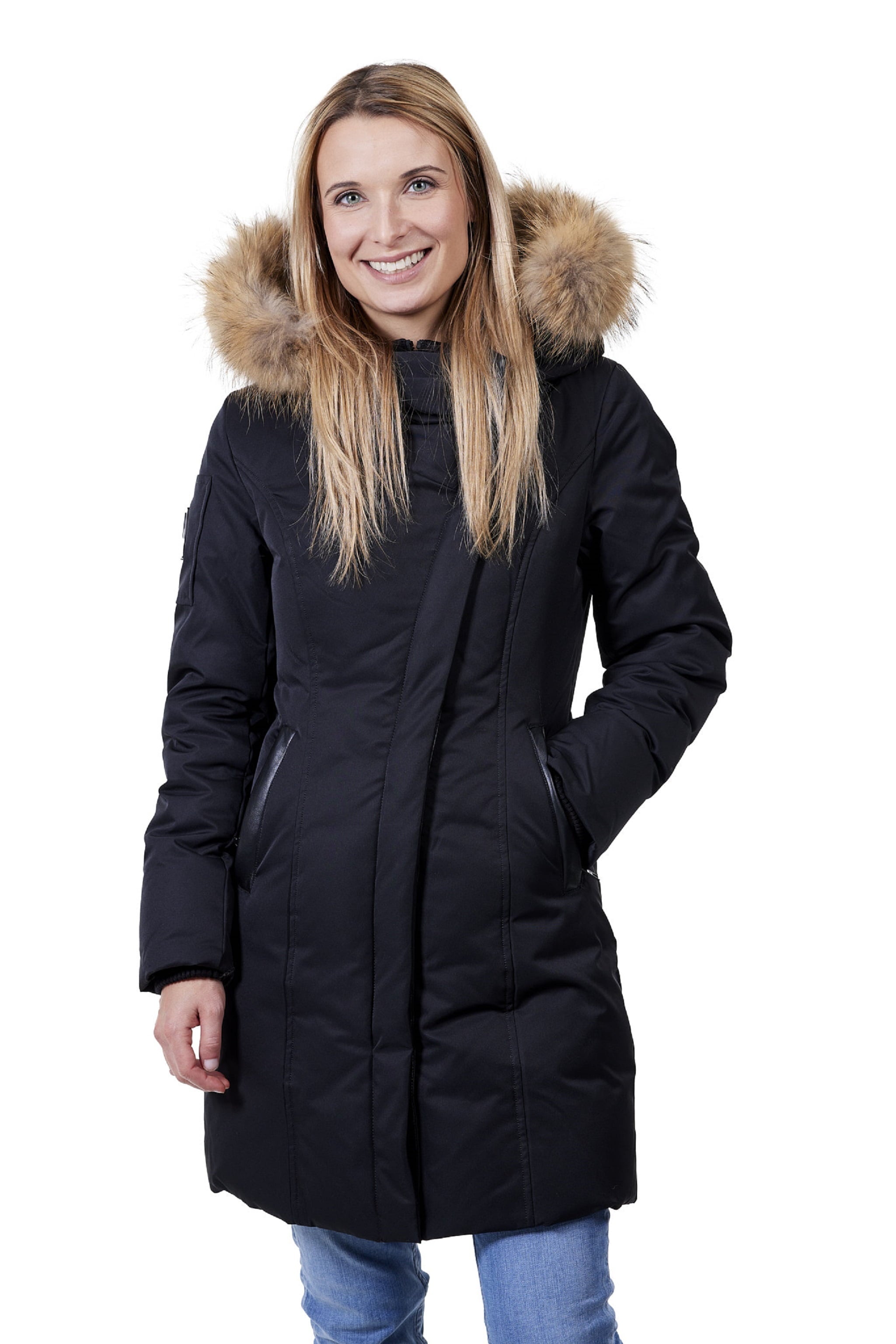 Arctic North Down Filled Warm Winter Jacket for Women-Monte by Steals