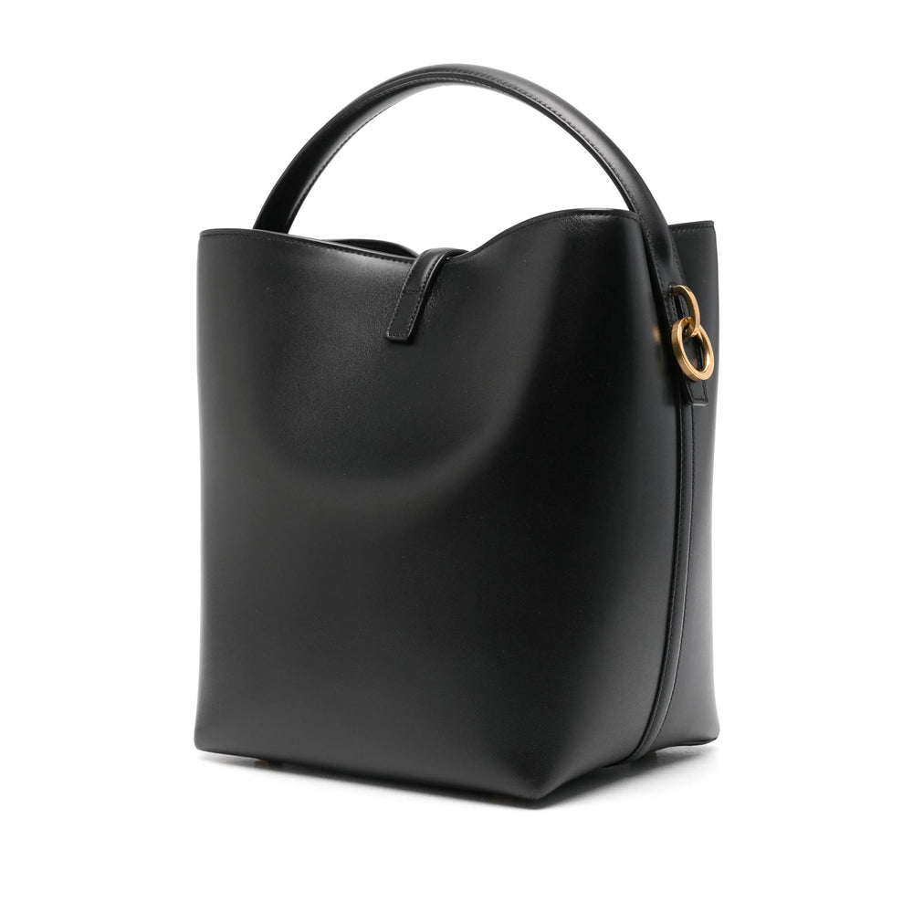 Saint Laurent Black Bucket Bags Women