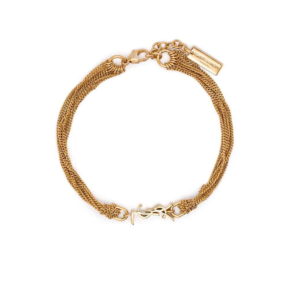 Saint Laurent Gold Bracelets Women