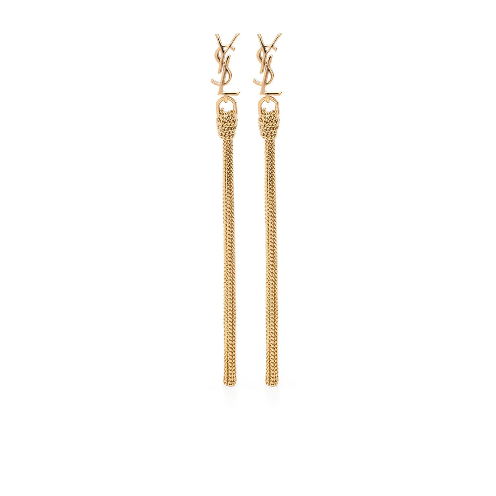Saint Laurent Gold Earrings Women