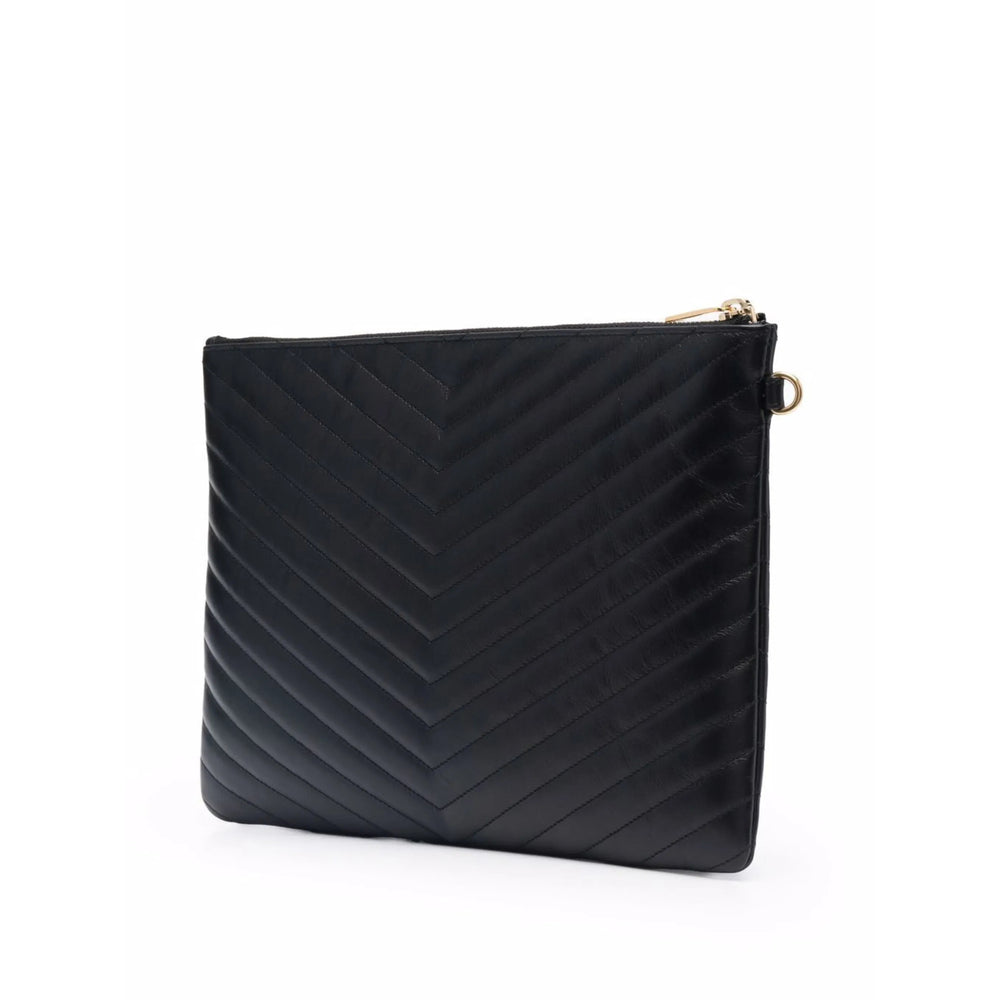 Saint Laurent Black Clutch Bags Women