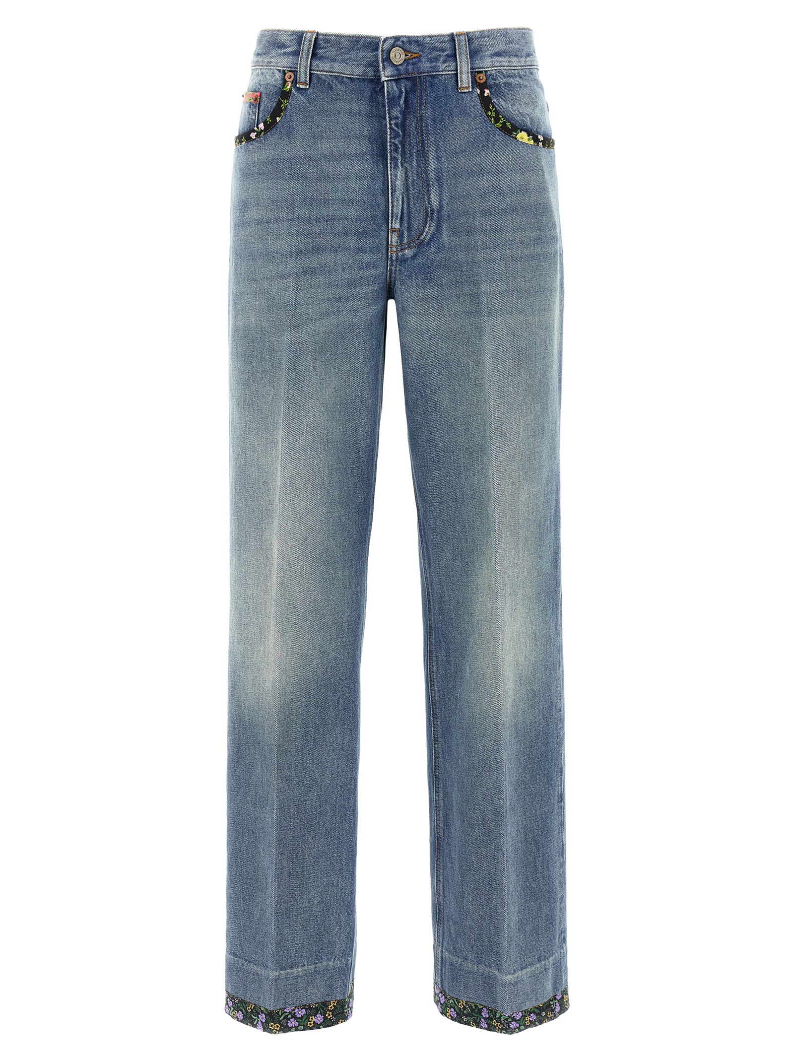Valentino Garavani Women Valentino Garavani Floral Jeans