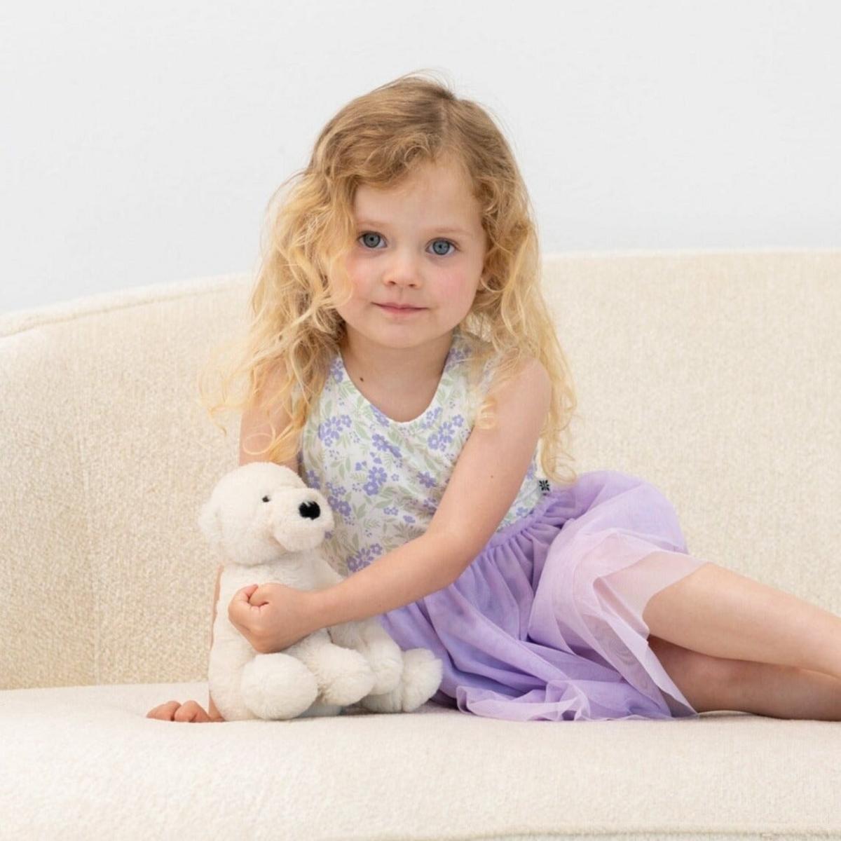 Tutu Dress - Vintage Flower Purple