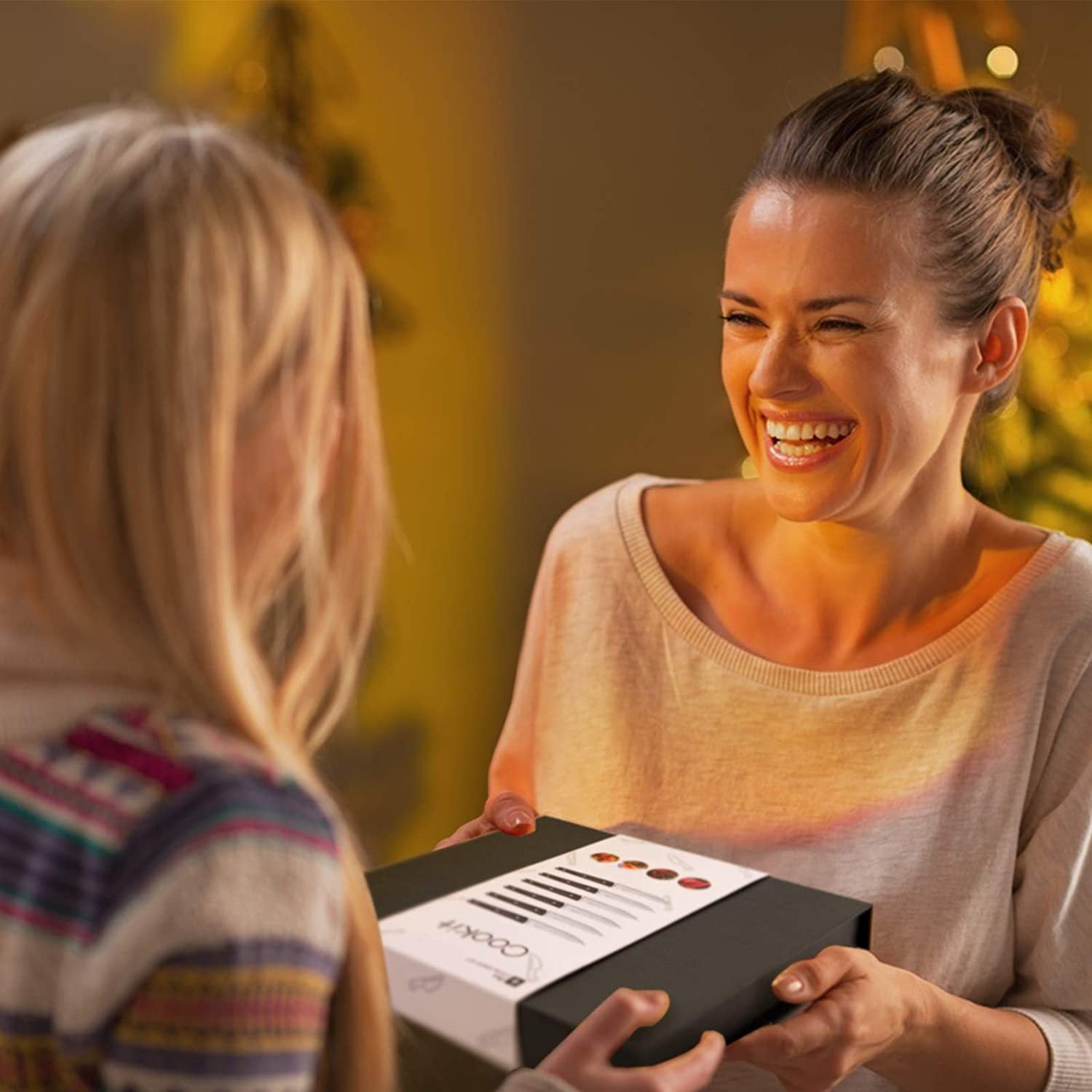 6Pcs Steak Knife Set Serrated Stainless Steel Utility with Wooden Handle for Home Dining Restaurant 5 inches serrated steak