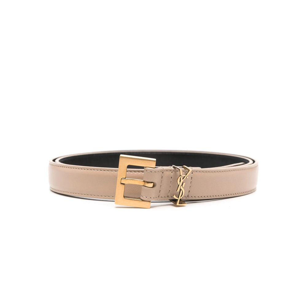 Saint Laurent Neutrals Belts Women