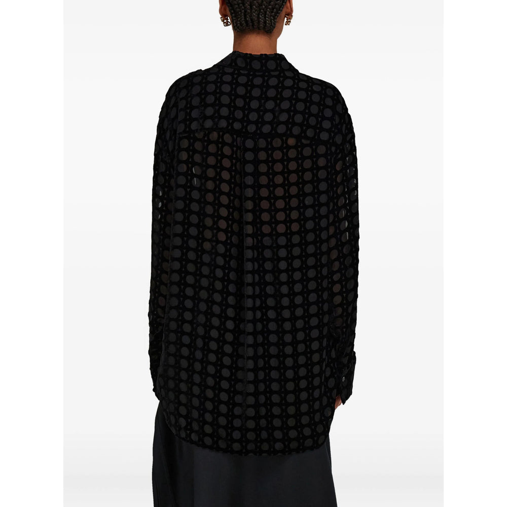 Ferragamo Black Tops - Blouses Women