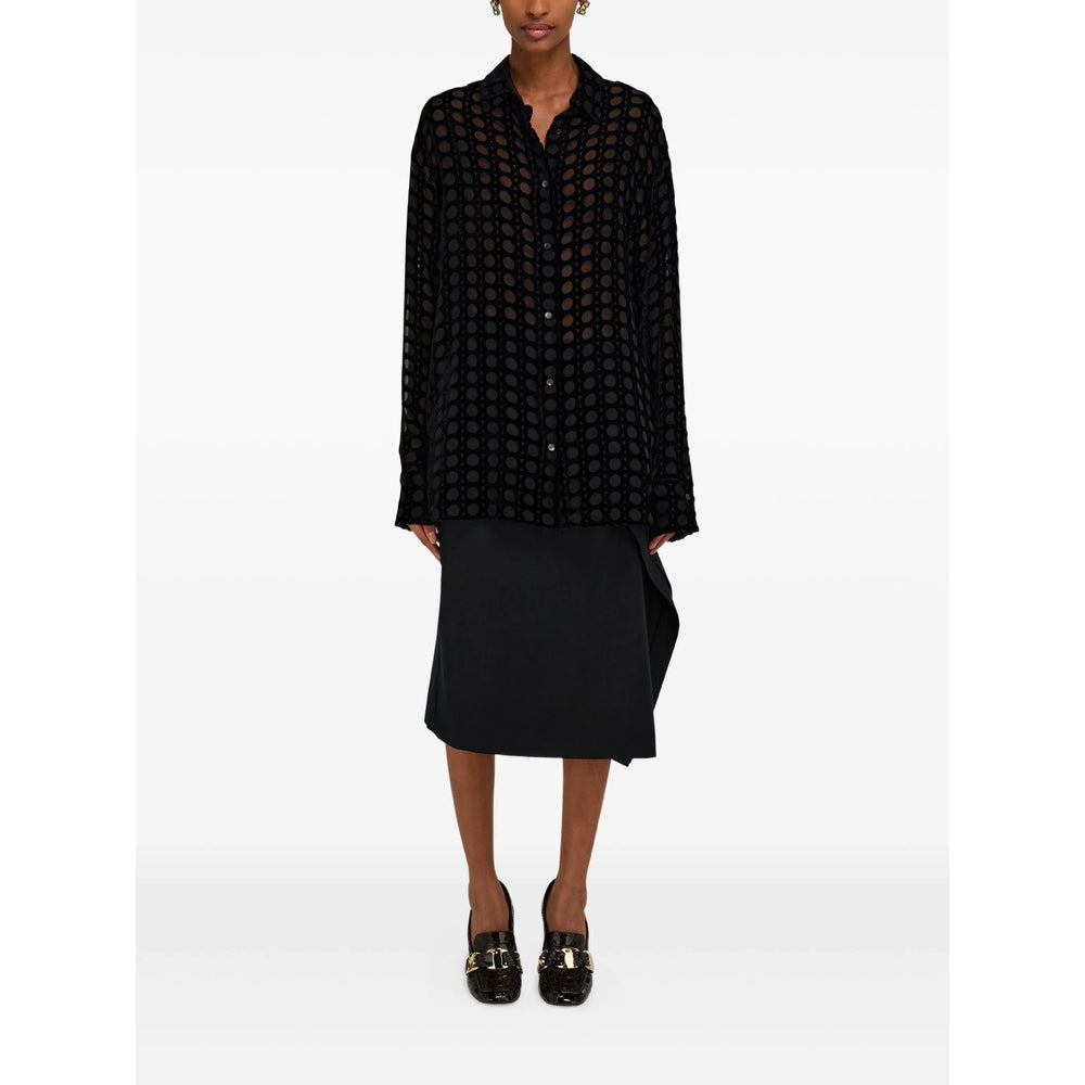 Ferragamo Black Tops - Blouses Women