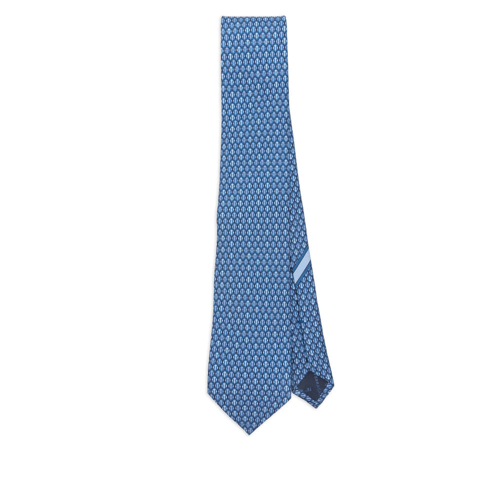 Ferragamo Blue Ties & Bow Ties Men