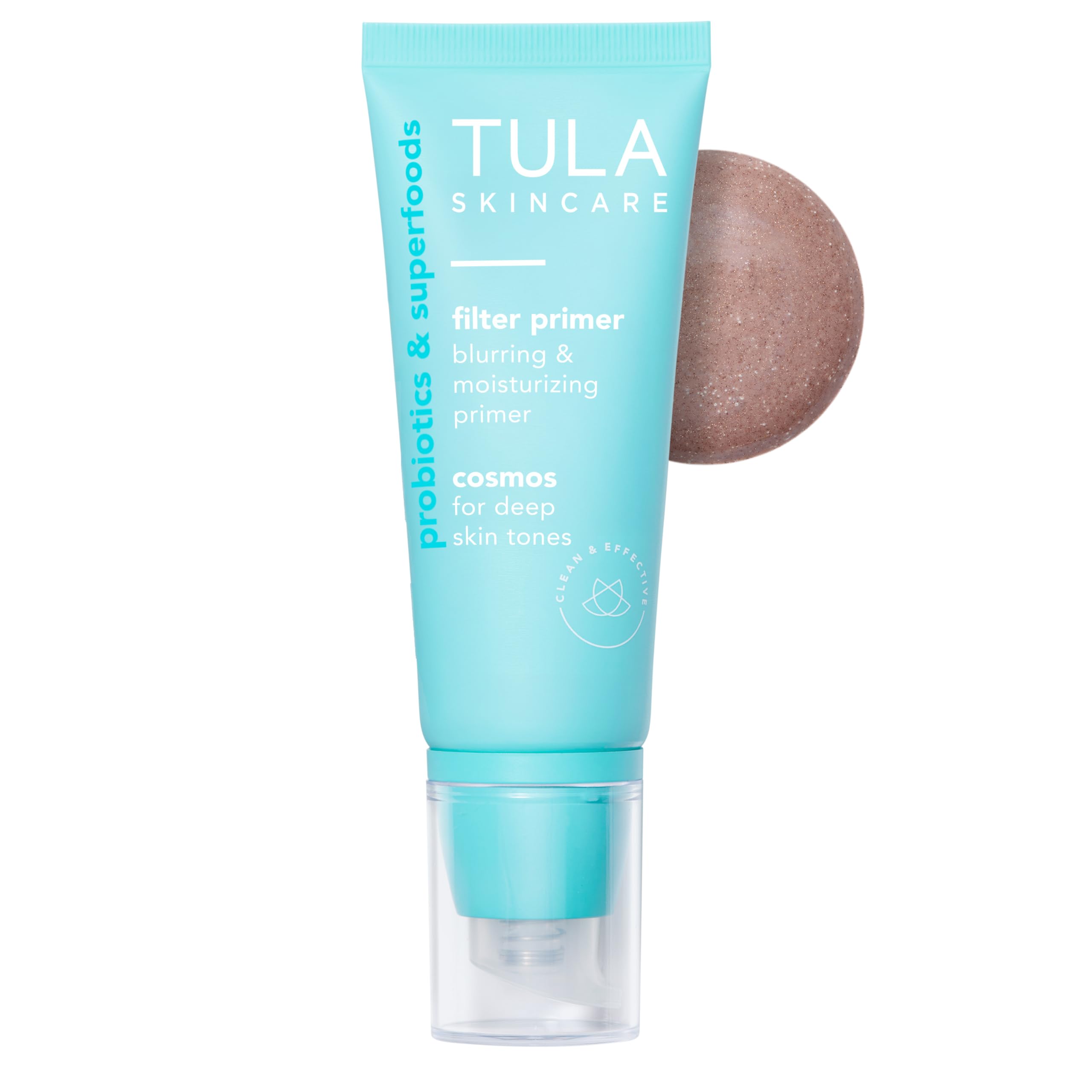 TULA Skin Care Face Filter Blurring and Moisturizing Primer - Evens the Appearance of Skin Tone & Redness, Hydrates & Improves Makeup Wear