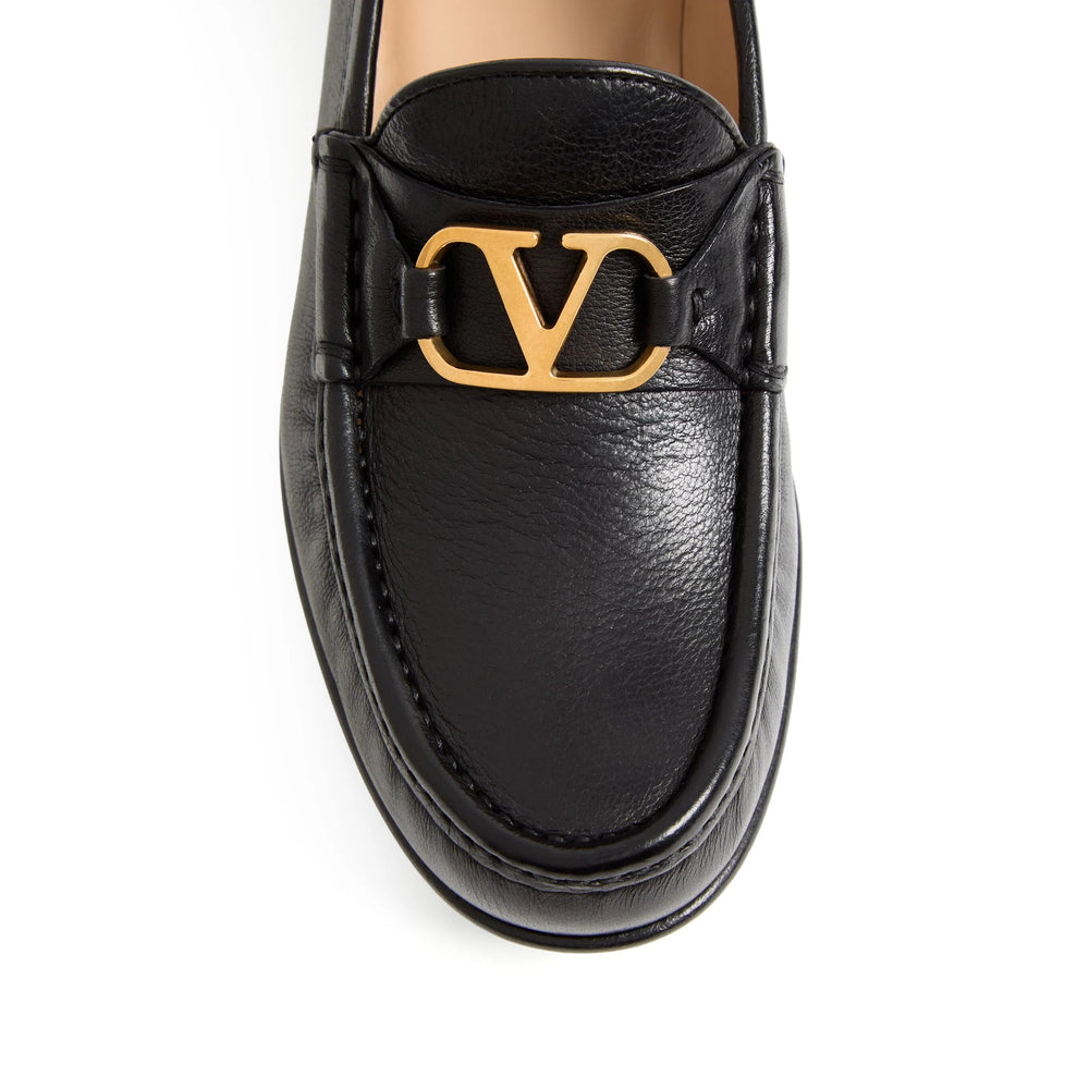 Valentino Garavani Black Loafers Women