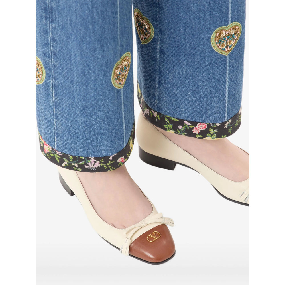 Valentino Garavani Neutrals Ballet Flats Women