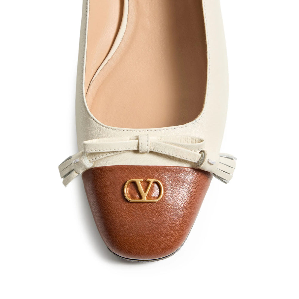 Valentino Garavani Neutrals Ballet Flats Women