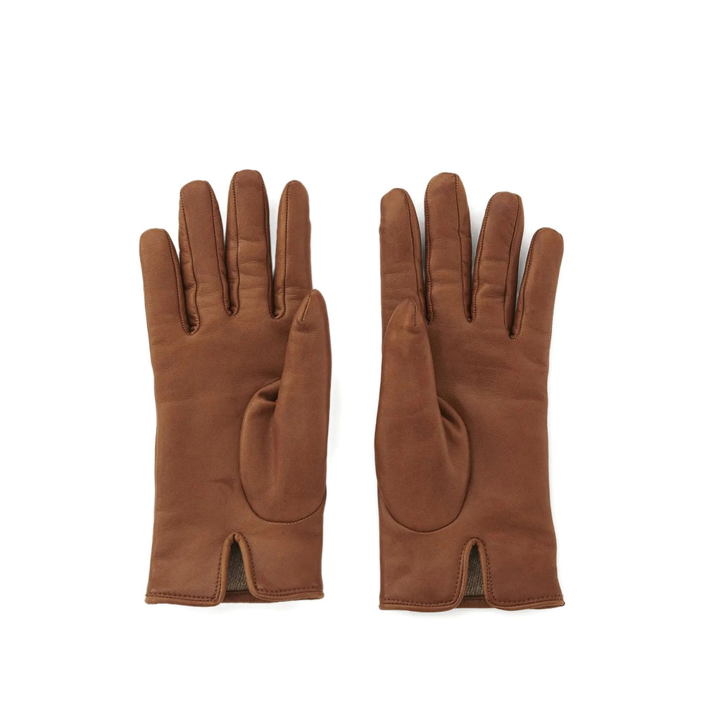 Chloé Brown Gloves Women