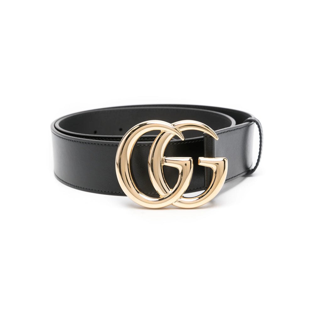 Gucci Black Belts Men