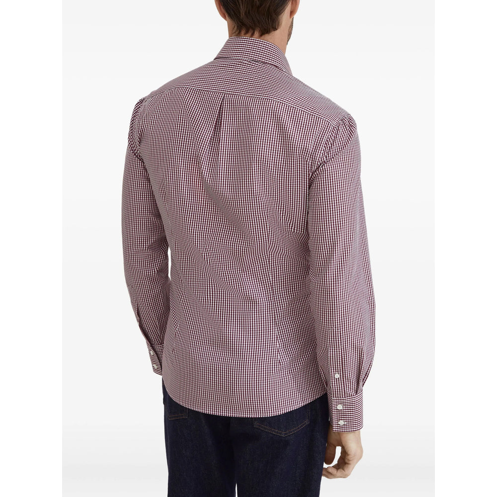 Brunello Cucinelli Red Shirts Men