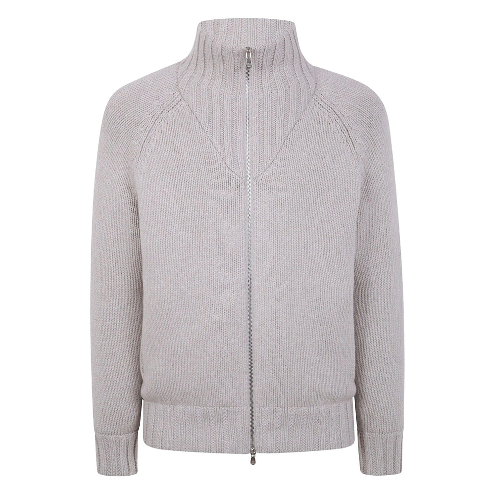 Brunello Cucinelli Grey Sweaters & Knitwear - Cardigans Men