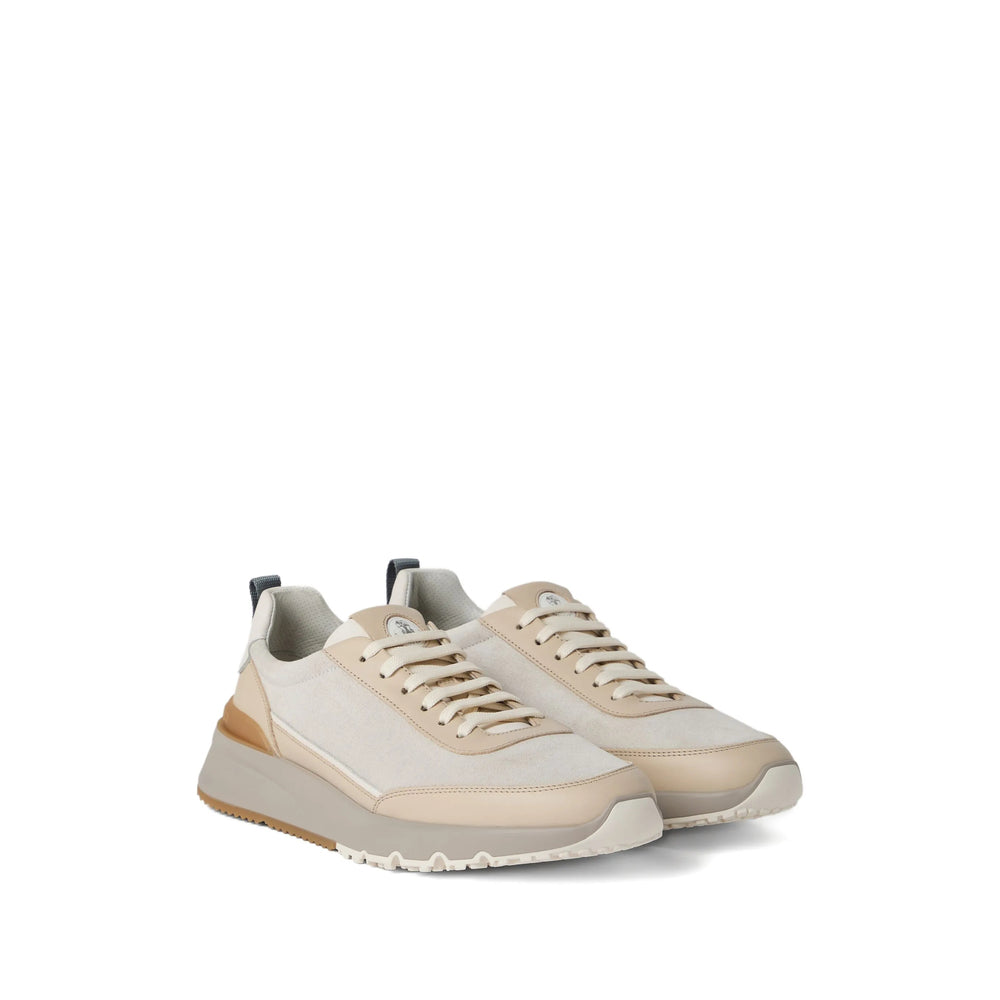 Brunello Cucinelli Neutrals Trainers - Low-Tops Men