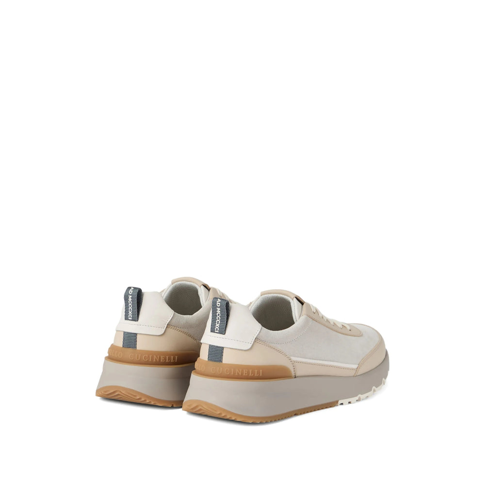 Brunello Cucinelli Neutrals Trainers - Low-Tops Men
