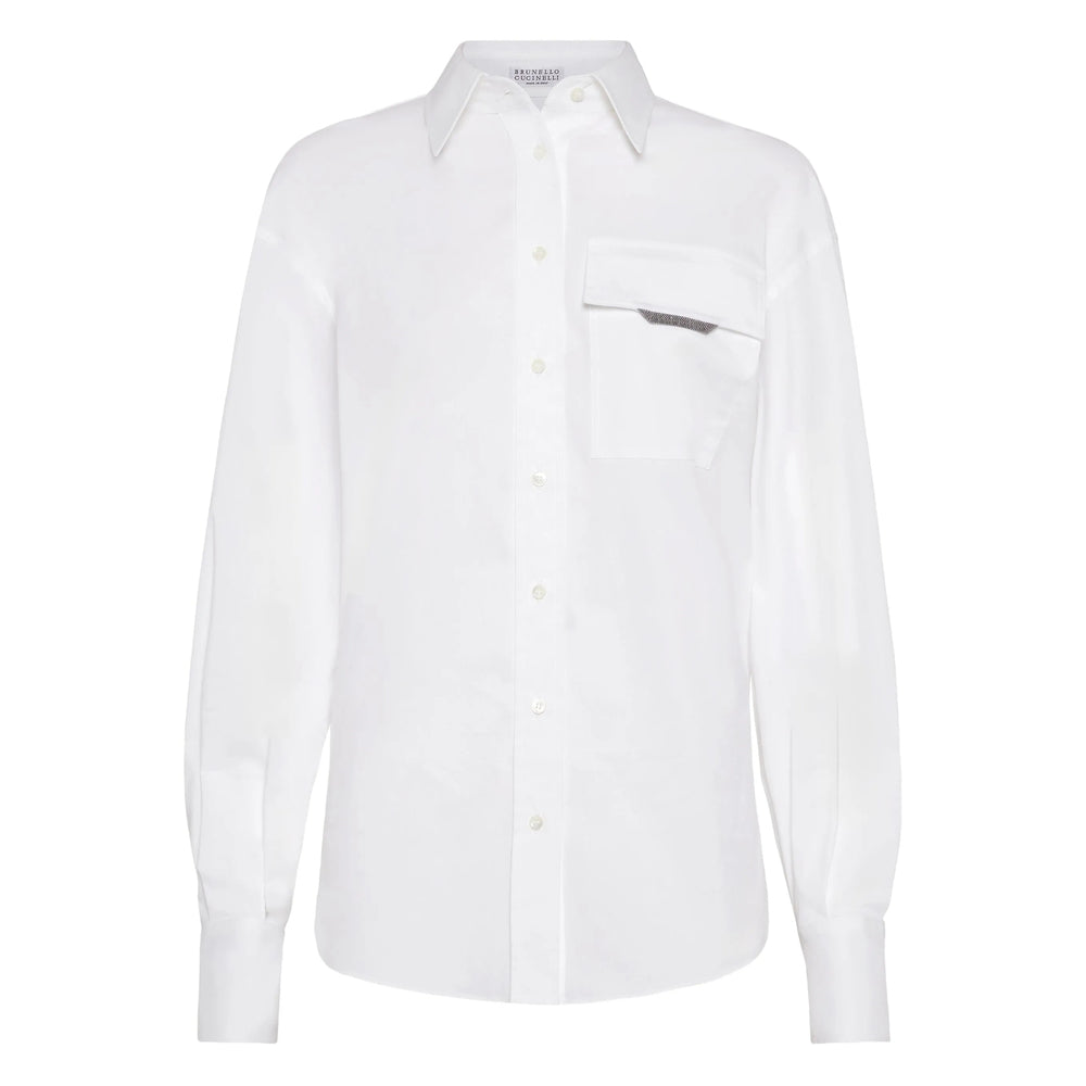 Brunello Cucinelli White Tops - Shirts Women