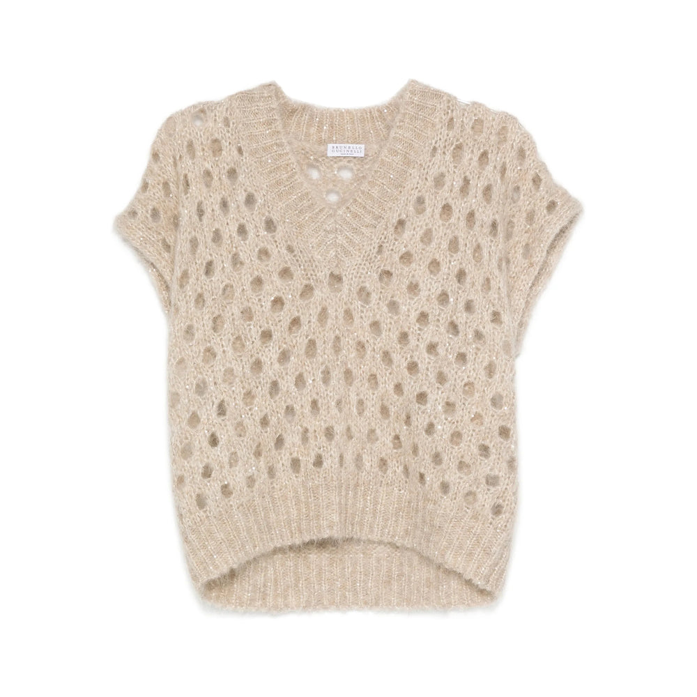 Brunello Cucinelli Neutrals Tops - Vests & Tank Tops Women