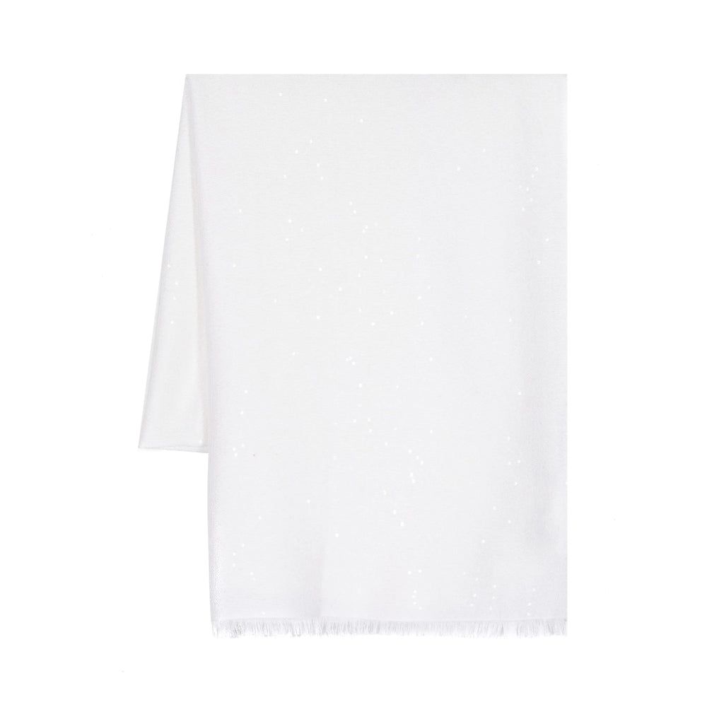 Brunello Cucinelli White Scarves Women