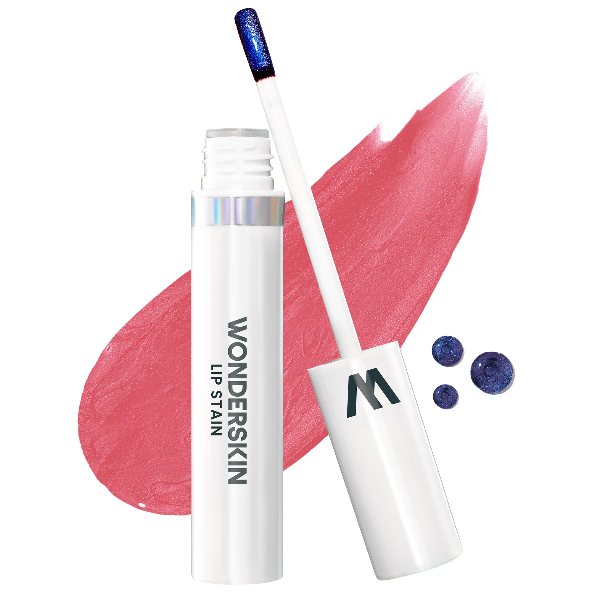 Wonderskin Wonder Blading All Day Lip Stain Peel Off Masque - Long Lasting, Waterproof and Transfer Proof Nude Lip Tint, Matte Finish Peel Off Lip Stain (Whimsical Masque)