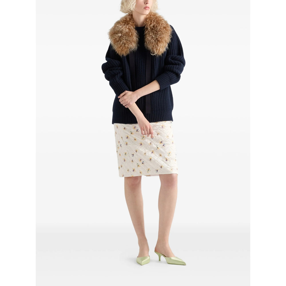 Prada Neutrals Skirts - Pencil Skirts Women