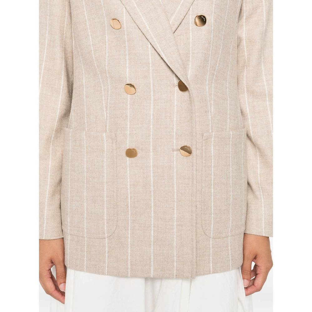 Max Mara Neutrals Jackets - Blazers Women