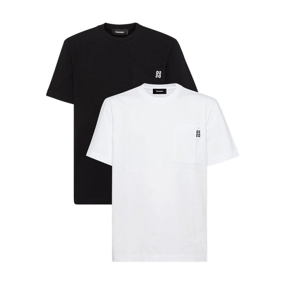 Dsquared2 White T-Shirts & Vests - T-Shirts Men