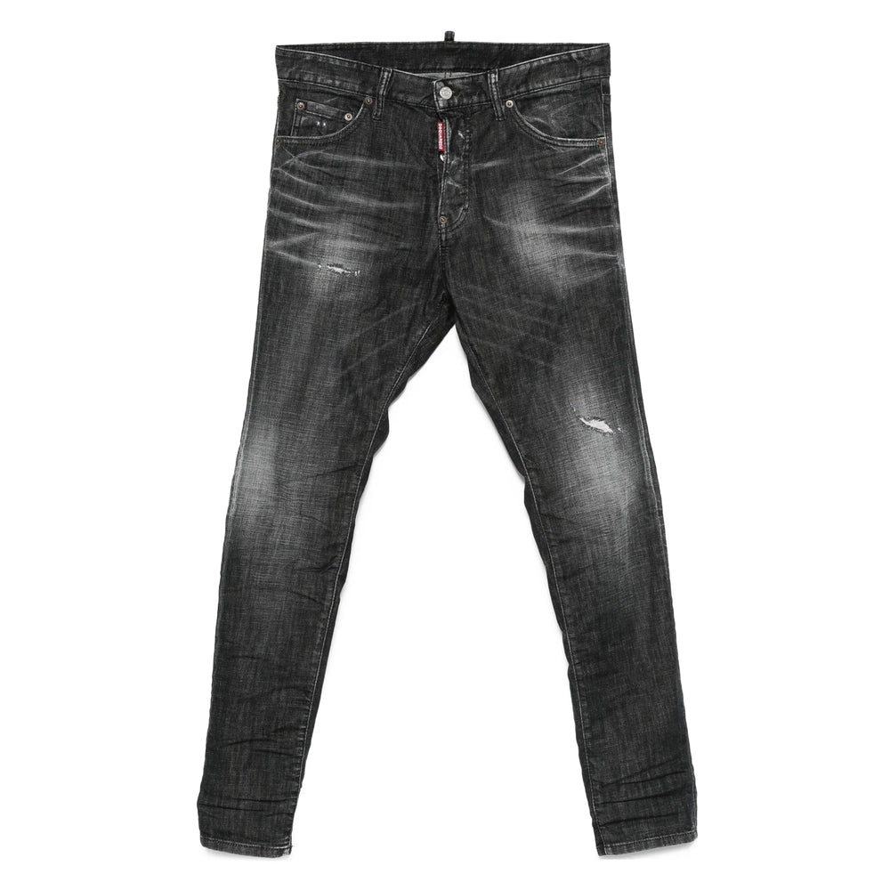 Dsquared2 Black Denim - Regular & Straight-Leg Jeans Men