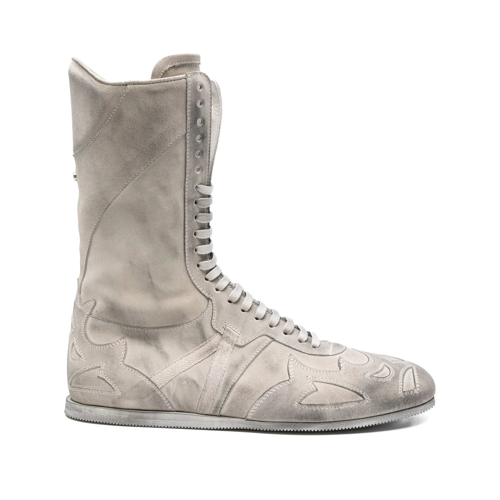 Ann Demeulemeester Grey Trainers - Hi-Tops Men
