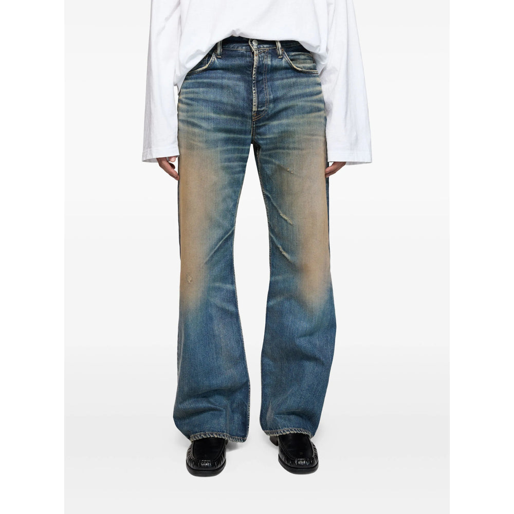 Acne Studios Blue Denim - Loose-Fit Jeans Men