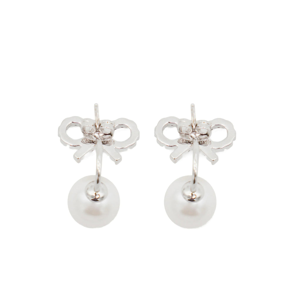 Self-Portrait Silver Earrings Women